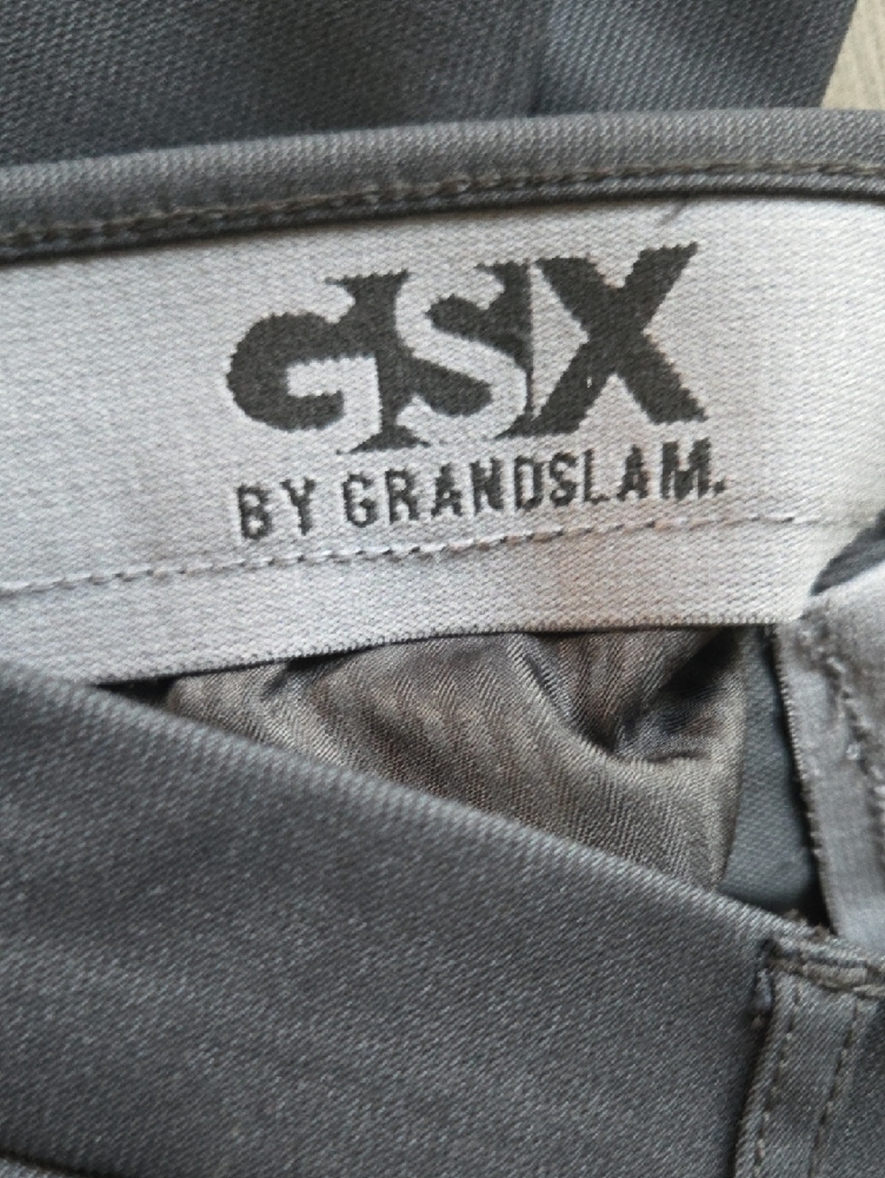 GSX Grand Slam Men's Black Dress Slacks 34 X 30